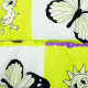 Detské posteľné obliečky - fialovo-žlté - zvieratka 130 x 90 cm