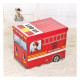Detský úložný box - taburetka v podobe hasičského auta