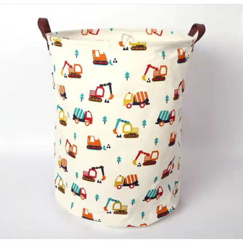 Detský úložný kôš - autá, 50 cm