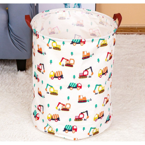 Detský úložný kôš - autá, 50 cm
