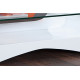 Dizajnový konferenčný stolík - biely lesklý 110 cm