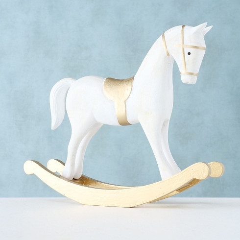 Drevený hojdací koník 11 cm 