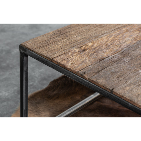 Drevený konferenčný stolík Barracuda - 110 cm