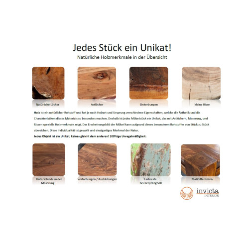 Drevený konferenčný stolík Barracuda - 110 cm