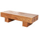 Dřevěný konferenční stolek Bolt - Sheesham 100 cm