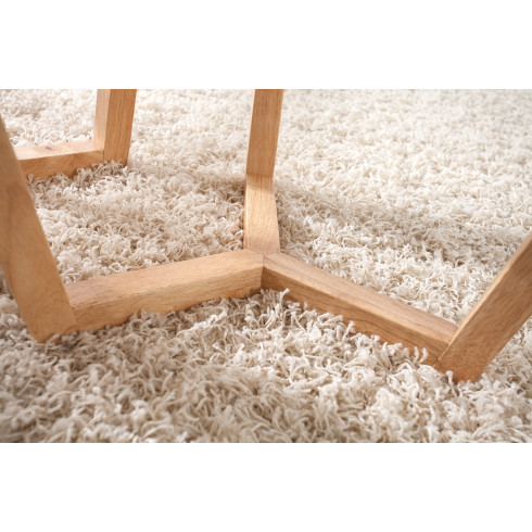 Dřevěný konferenční stolek Scandinavia - set 2 ks bílý