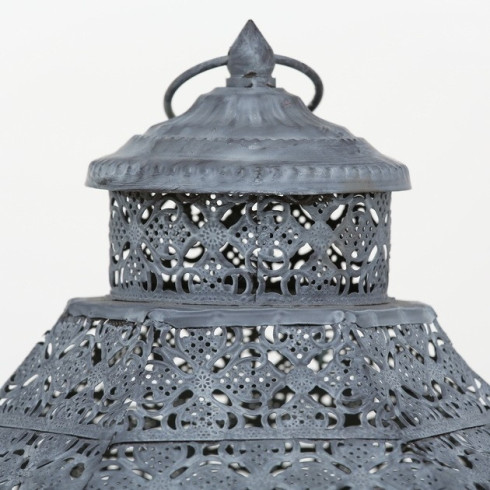 Drevený lampáš Janine 80 cm - väčší