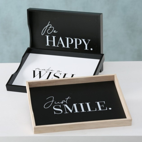 Drevený podnos 40 cm