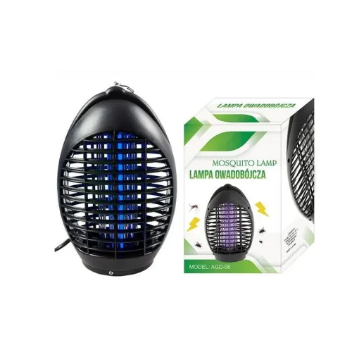 Elektrický lapač hmyzu 4W - čierny