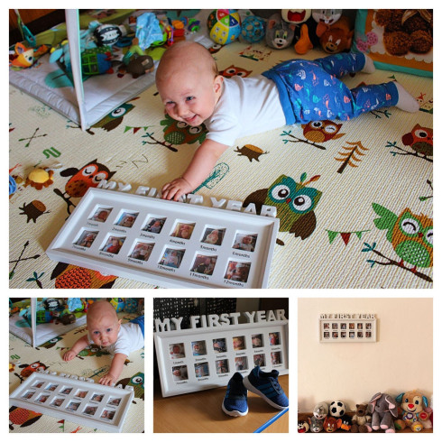 Fotorámeček My first year - první rok děťátka