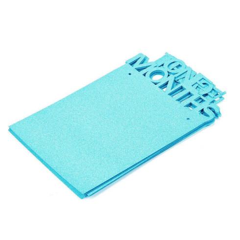 Fotorámik - Prvý rok dieťatka - modrý 