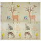 Hrací pěnová podložka pro děti 180x200 cm - žirafa
