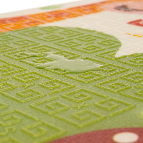 Hracia penová podložka pre deti 180x200 cm - žirafa