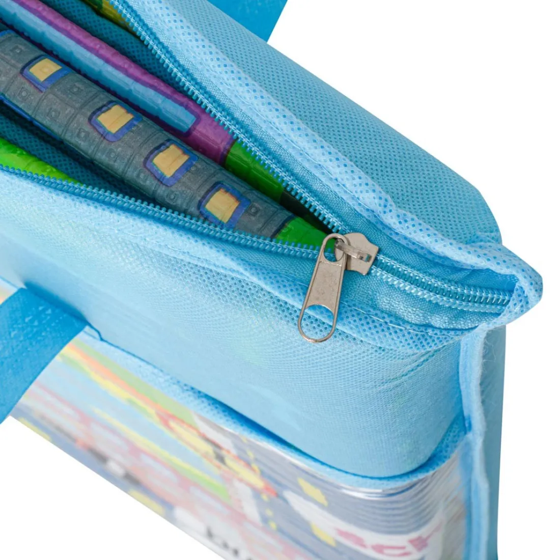 Hrací pěnová termo podložka - City 160 cm