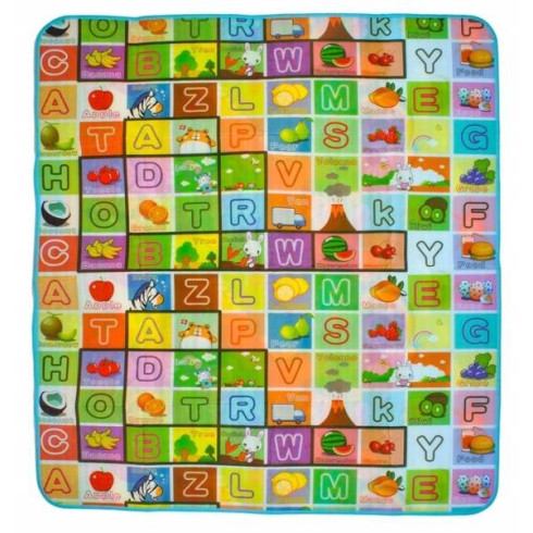 Hracia podložka pre deti 180x200 cm - záhrada