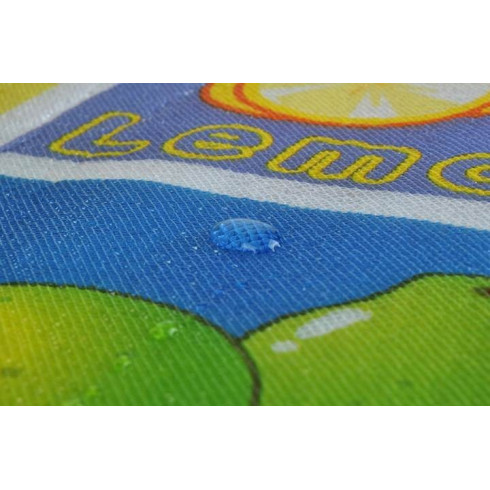 Hracia podložka pre deti 180x200 cm - záhrada