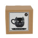 Keramický hrnček mačička - Black Cat