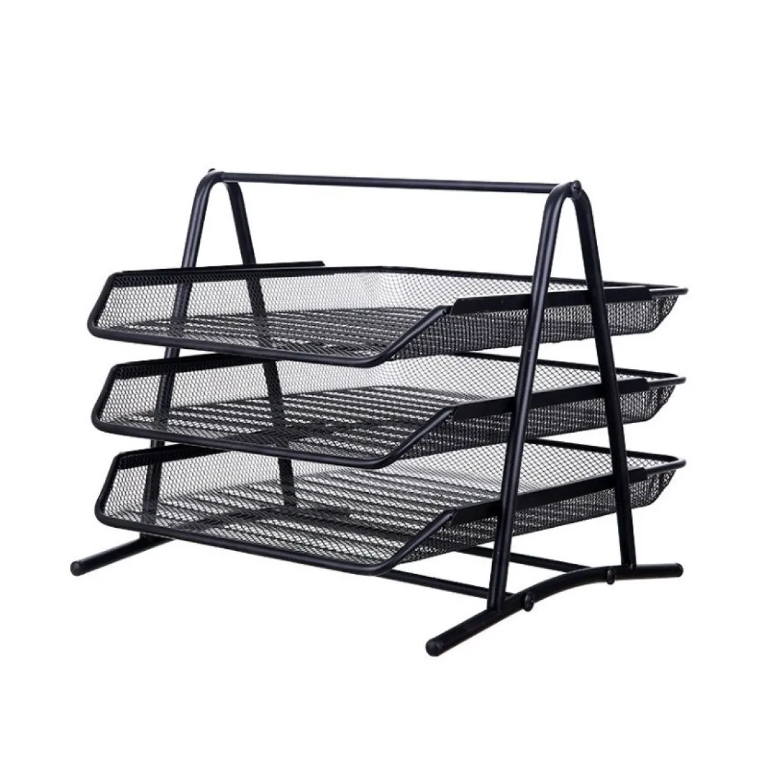 Kancelársky organizér na dokumenty  - čierny 