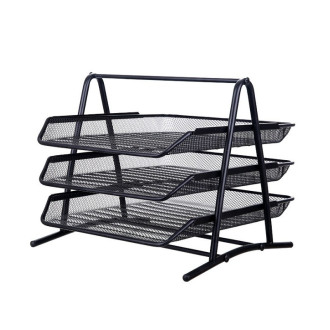 Kancelársky organizér na dokumenty  - čierny 