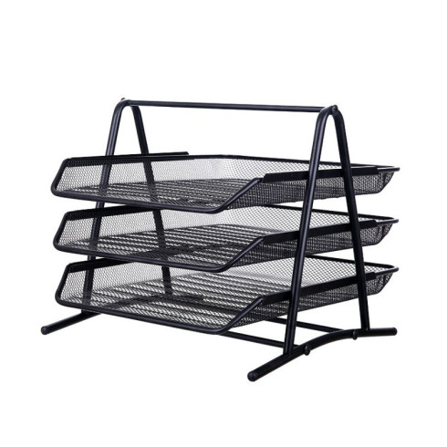 Kancelářský organizér na dokumenty - černý