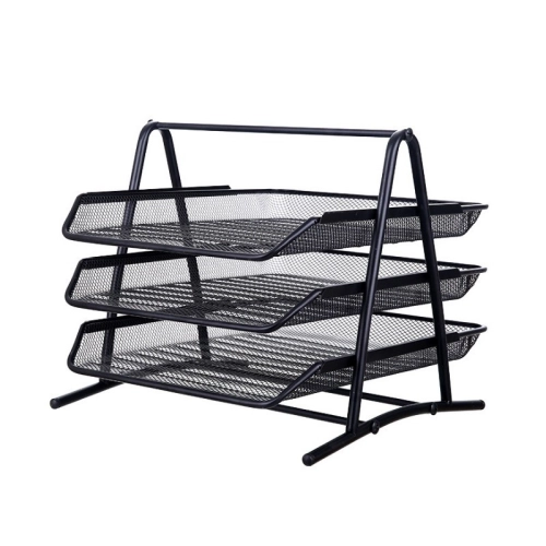 Kancelársky organizér na dokumenty  - čierny 