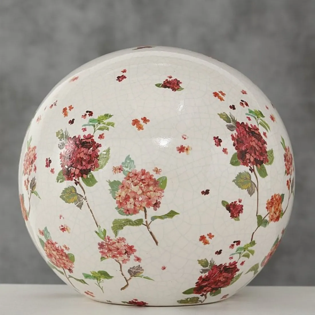 Keramická dekoračná guľa 20 cm 