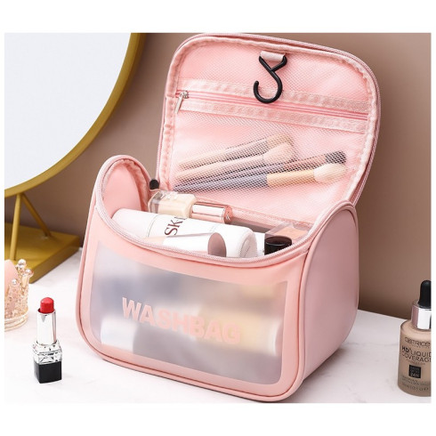 Kozmetická rozkladacia taška WashBag - biela