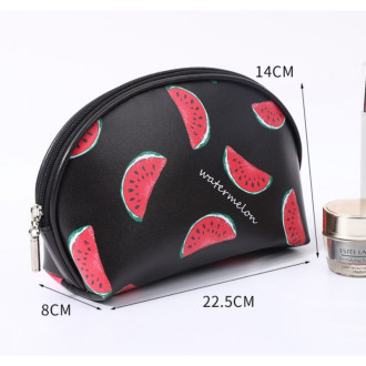 Kozmetická taška - čierna Melón
