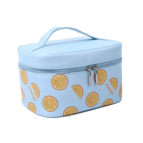 Kozmetická taška - kufrík, modrý Orange