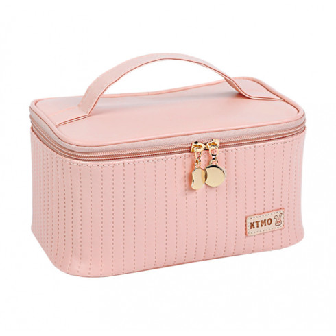 Kozmetická taška - kufrík, ružový