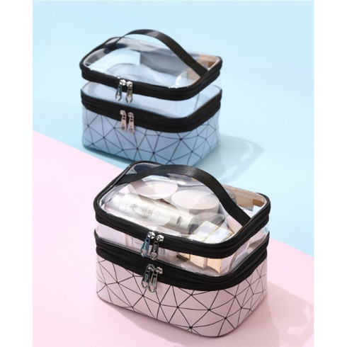 Kozmetická taška - modrá