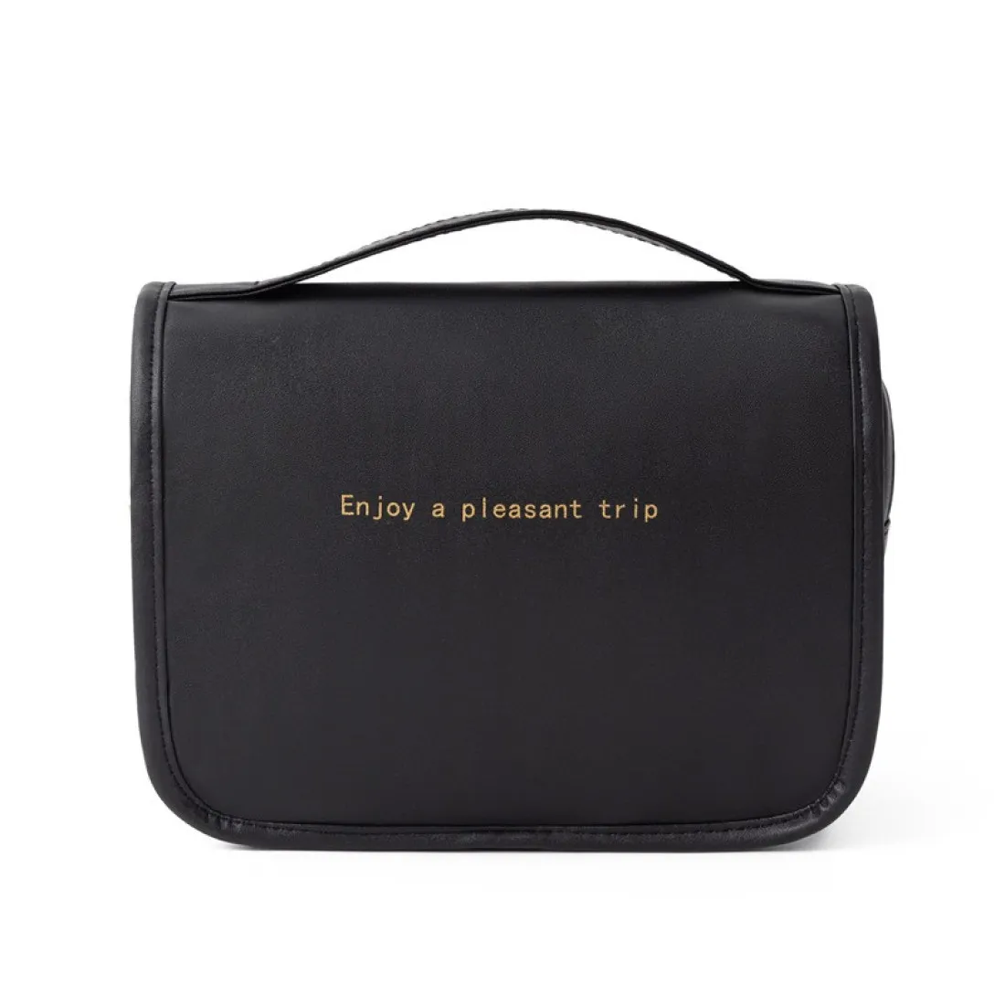 Kozmetická taška - rozkladacia, čierna