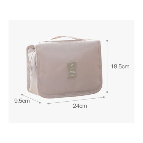 Kozmetická taška - rozkladacia, ružová