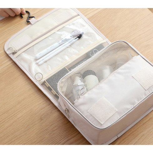 Kozmetická taška - rozkladacia, ružová