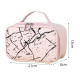 Kosmetická taška - růžová mramor