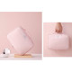Kosmetická taška s pouzdrem - pudrově růžová