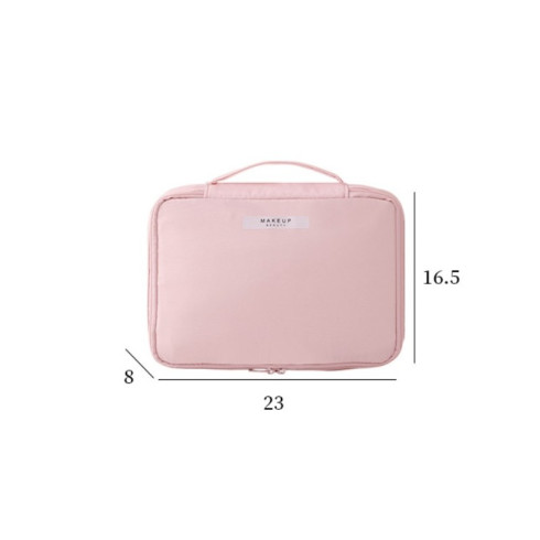 Kozmetická taška s puzdrom  - púdrovo ružová