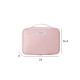 Kozmetická taška s puzdrom  - púdrovo ružová
