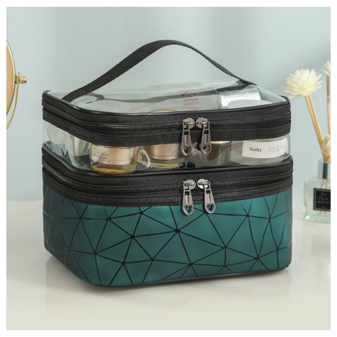 Kozmetická taška - zelená