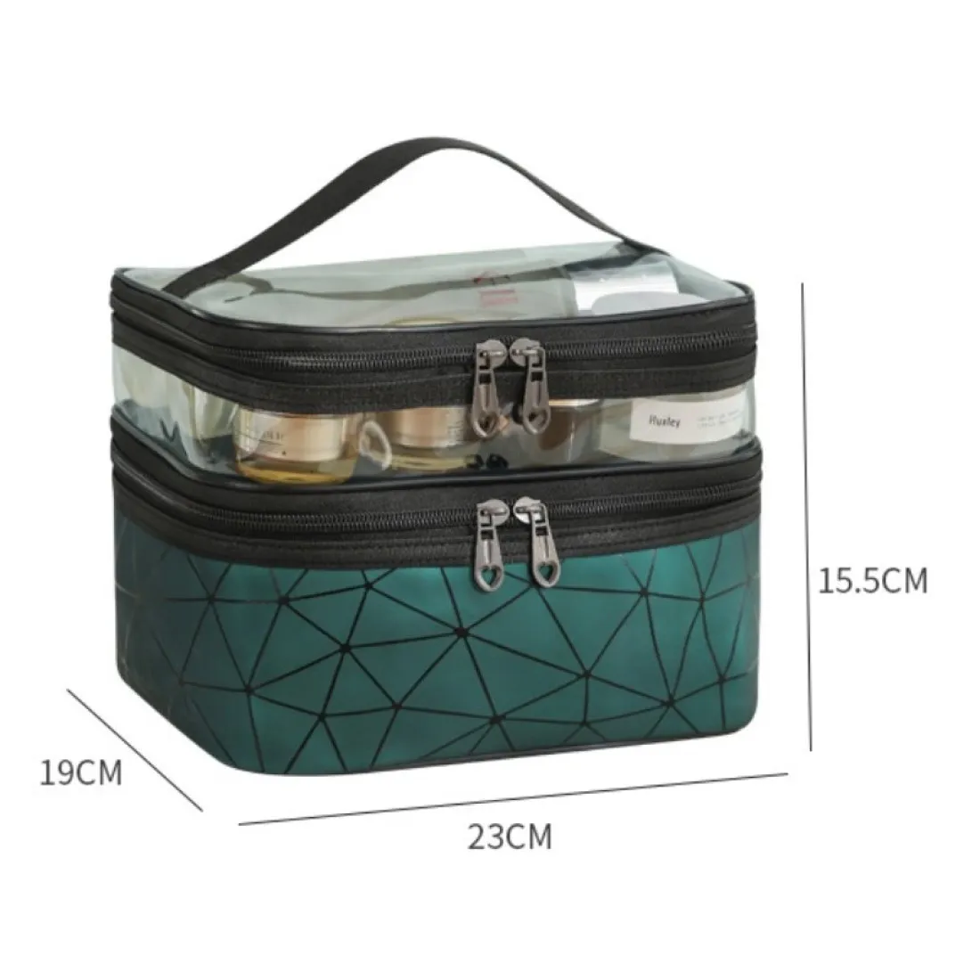 Kosmetická taška - zelená