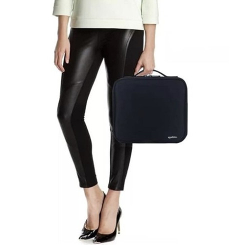 Kozmetický kufrík - organizér na kozmetiku, čierny