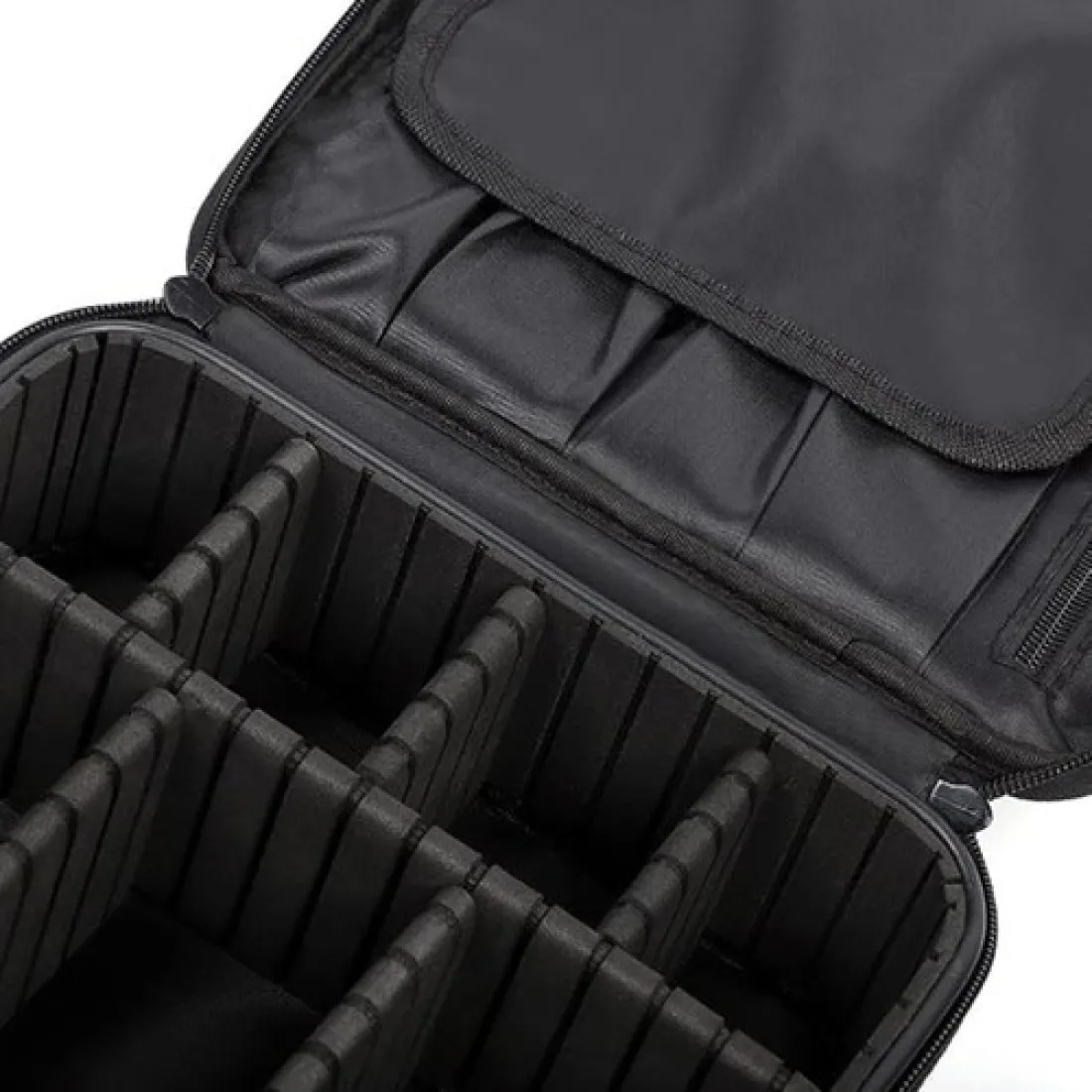 Kosmetický kufřík - organizér na kosmetiku, černý