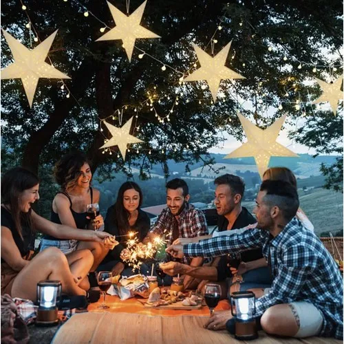 LED svietiaca hviezda 50 cm