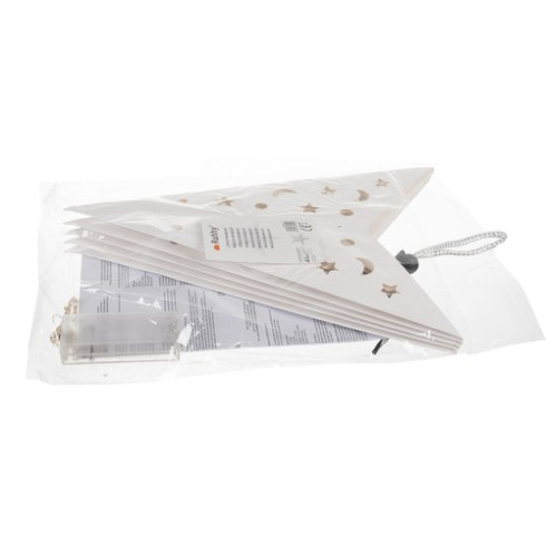 LED svietiaca hviezda 50 cm