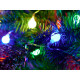LED vianočné osvetlenie - 16 farieb + diaľkové ovládanie