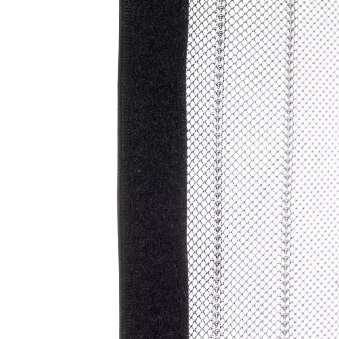 Moskytiéra do dverí s magnetmi - 100x210 cm čierna