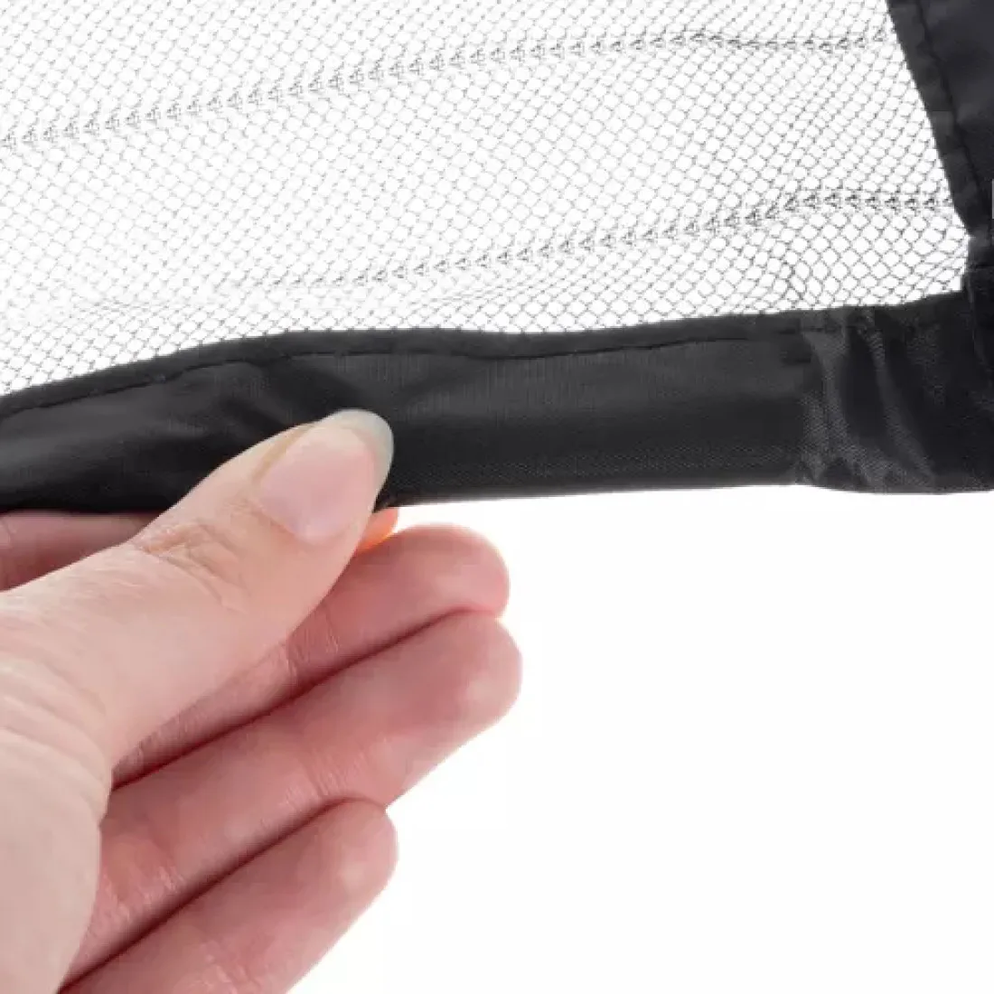 Moskytiéra do dverí s magnetmi - 100x210 cm čierna