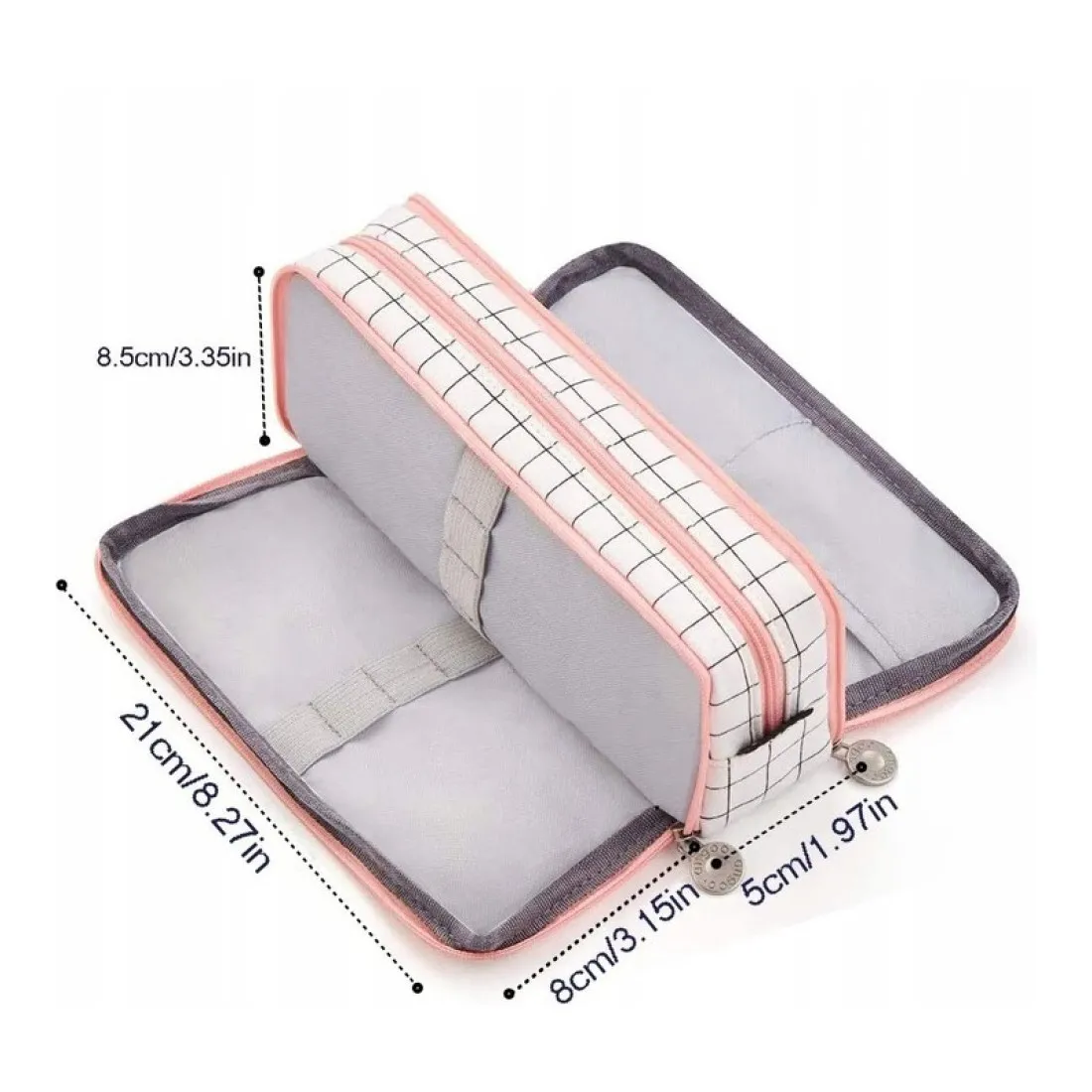 Multifunkčný organizér - peračník, 3 priehradky