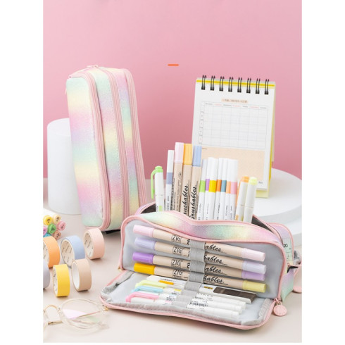 Multifunkční organizér - penál, barevný