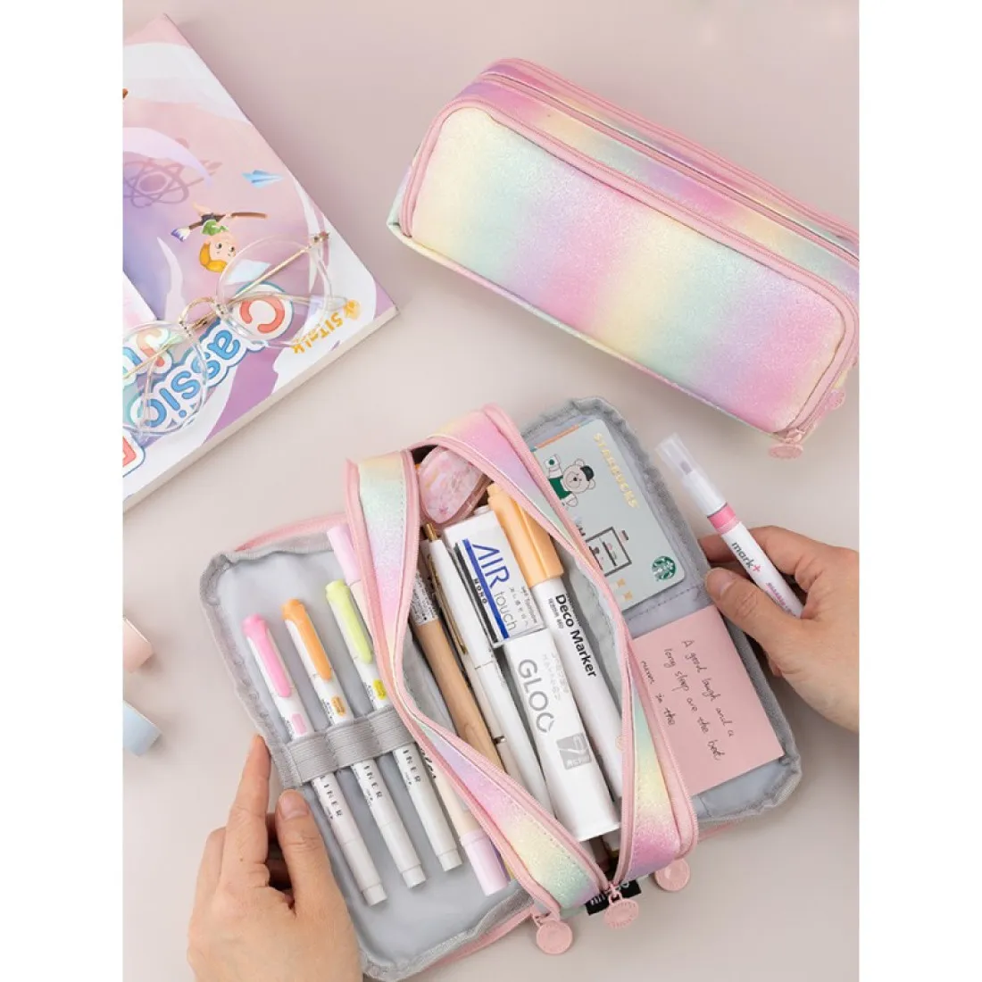 Multifunkčný organizér - peračník, farebný